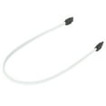 thumbnail image 1 of 3 Cable, More Efficient  Cable 8 Core 7P Rapid Speed 6Gbps Dual-channel  Pure Copper Core  Shielded  For  3.0 For  Hard Disk White Elbow, 1 of 8