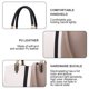 thumbnail image 3 of Nuevo bolso de moda en contraste, bolso de hombro tipo bandolera de gran capacidad para ir al trabajo, 3 of 5
