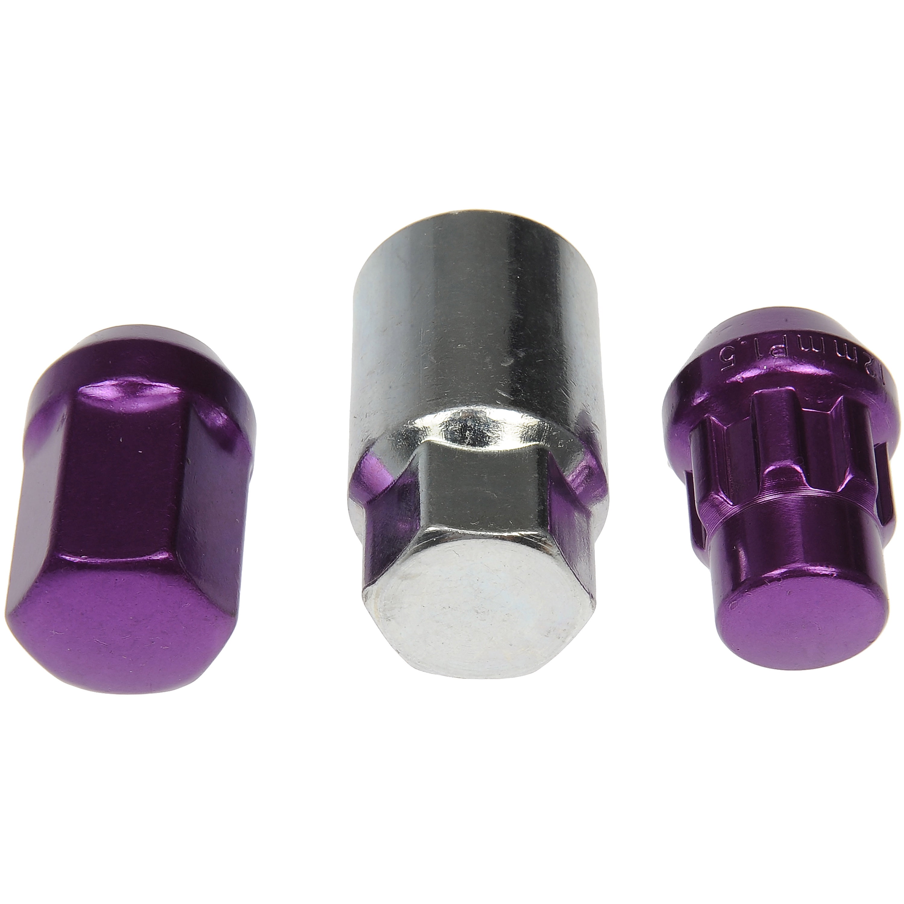 Dorman 713-375J Wheel Lug Nut for Specific Models, Purple Chrome (Pack of 20)