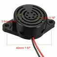 thumbnail image 3 of MYG 1pcs DC3V-24V 100dB Electronic Buzzer Beep Tone Alarm Ringer Continuous Sound, 3 of 5