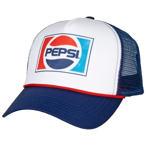 Pepsi Chapeau de Camionneur Réglable avec Logo Classique