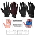 thumbnail image 4 of Guantes De Equitación Guantes de equitación de dedo completo Equipo ecuestre profesional (Negro L), 4 of 7