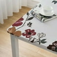thumbnail image 4 of HAOXIT Tablecloth,Printing Flower Picnic Wipeable Square Tableclothes, Vinyl Oil Proof No-Iron Rectangular Tablecloths 60''x60'', 4 of 7