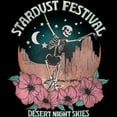 thumbnail image 2 of Junior's Lost Gods Stardust Festival Desert Night Skies Graphic Oversized T-Shirt, 2 of 2