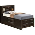 thumbnail image 5 of Glory Furniture G1525G-TSB3 Cappuccino Storage Bed, 5 of 6