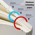 thumbnail image 4 of 50pcs Colorful Circle Ring Scrapbook Binding Buckle Hoop Binder Rings For Loose Leaf, 15/20/28/40mm, 4 of 5