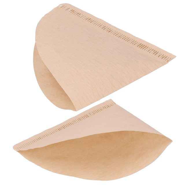 Papel De Filtro Desechable, Papel De Filtro De Papel Natural Sin Blanquear Para Cafetera De Goteo Y Vertido Para El Hogar, Viajes, Oficina, Diario