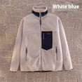 thumbnail image 4 of Chaqueta de moto de invierno para hombre, suéter para exteriores, chaqueta de Cachemira, chaqueta de plumón para hombre, chaqueta cálida y cómoda a prueba de viento y frío, 4 of 5