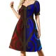 thumbnail image 4 of Vestido de manga corta de Feliz Halloween Vestido de mujer Vestido para niñas vestidos de lujo fiesta noche elegante lujo celebridad, 4 of 8