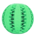 thumbnail image 4 of Bola molar de sandía con lunares para mascotas, juguete interactivo giratorio para perros, color verde, 4 of 12