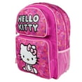 thumbnail image 4 of Backpack - Hello Kitty - Pink Felt HK Face 16" School Bag New 823131, 4 of 4