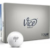 vice tour golf balls, white (one dozen)