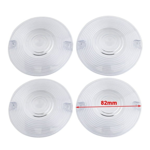ZS Turn Signal Light Cover Lens for Harley Davidson Electra Road Glide Softail