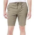 thumbnail image 1 of Pantalones cortos chinos American Rag elásticos para hombre color beige mediano, 1 of 1