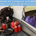 thumbnail image 4 of Vibrant Colored 6Pk Drink Shield and Soda Protector for Family. Plastic Tab Can Openers for Pop, Beer, Coke or Soda. Beverage Barricade Protects Cold Drinks from Bees at Picnic, BBQ, 4 of 5