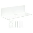 thumbnail image 1 of MasteelfCA 1Pc Wall-mounted Storage Stand Speaker Shelf Versatile Acrylic Bracket, 1 of 9