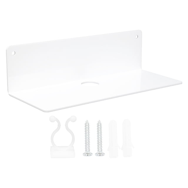 MasteelfCA 1Pc Wall-mounted Storage Stand Speaker Shelf Versatile Acrylic Bracket
