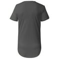 thumbnail image 3 of Ma Croix Men's Casual Longtail T-Shirts Hip Hop Urban, 3 of 6