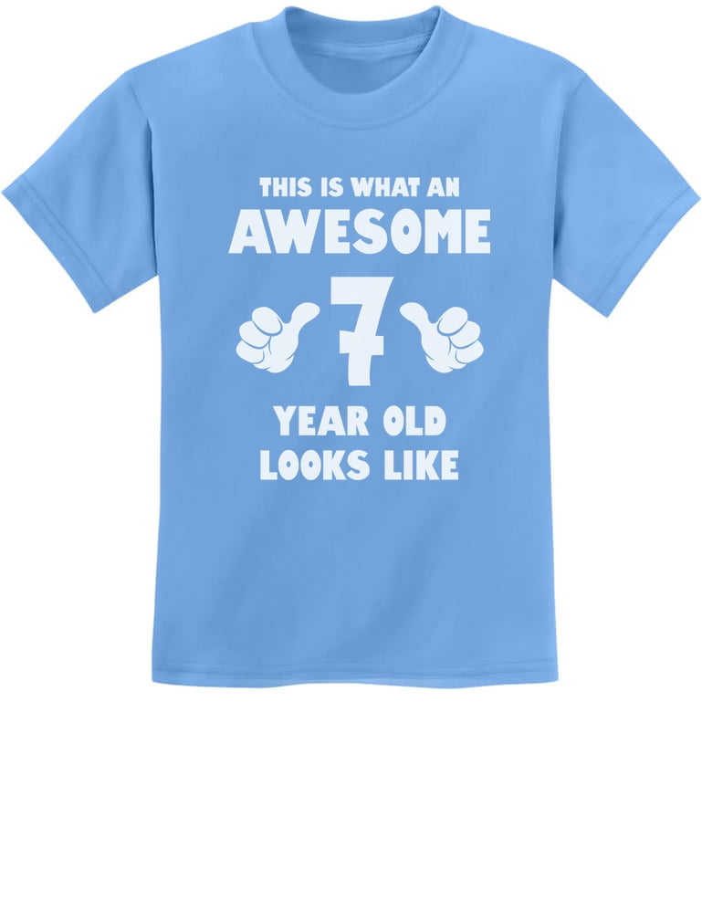 It Took 7 Years Look Good 7th Birthday Gifts Ideas T-Shirt For 7 Year Old Boys 