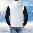 thumbnail image 3 of CAICJ98 Men'S Fashion Hoodies & Sweatshirts Mens Hoodies Pullover, Sweatshirts for Men, Mens sweatshirt with Front Pockets White,L, 3 of 4