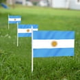 thumbnail image 6 of Anley Argentina Mini Flag 12 Pack - Hand Held Small Miniature Argentine Flags 5x8 Inch, 6 of 7