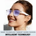 thumbnail image 7 of Smart Bluetooth Polarized Sunglasses with Speaker, UV Protection, Unisex, Blue, 7 of 7