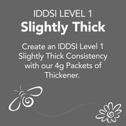 SimplyThick EasyMix | 100 Count of 4g Individual Packets | Gel Thickener for those with Dysphagia & Swallowing Disorders | Creates An IDDSI Level 1 - Slightly Thick Consistency
