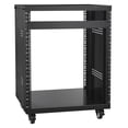 thumbnail image 1 of VEVOR 12U AV Rack Stand 500 lbs Capacity Network Stereo Recording Studio Rack, 1 of 9