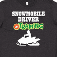 thumbnail image 4 of Inktastic Snowmobile Driver in Training Youth T-Shirt, 4 of 5