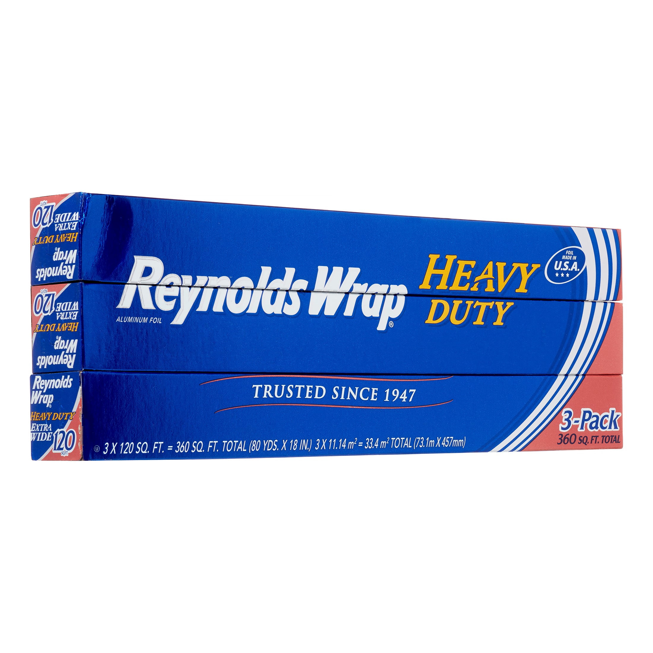 Reynolds Wrap 18 Heavy Duty Aluminum Foil, 150 sq. ft (2 ct.) – My Kosher  Cart