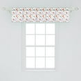 thumbnail image 2 of Ambesonne Fish Valance Pack of 2, Goldfish and Mackerel, 54"X12", Multicolor, 2 of 2