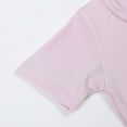 thumbnail image 5 of IROINNID Baby Short Sleeve Onesies Baby Summer Soild Color Pajamas Cute Creeping Clothes, 5 of 8
