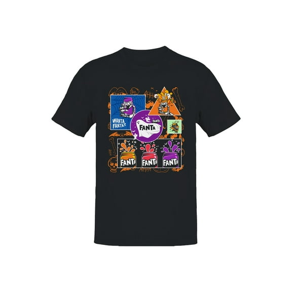 Officially Licensed Fanta Spooky Fanta Halloween Men's T-shirt