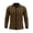 MY20-Army Green, variant on MiYuan Men's Textured Striped Shirts Casual Button down Long Sleeve Shirt Collared, Vintage for Daily Wear