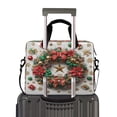 thumbnail image 2 of 16" Laptop Briefcase for Work Travel Laptop Shoulder Bag Carrying Handbag Laptop Case Christmas Wreath Pattern, 2 of 8