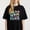 Black-5, variant on Women's Wifey Mini Aussie Mom Boss Graphic T-Shirt S-4XL Mother's Day Gift