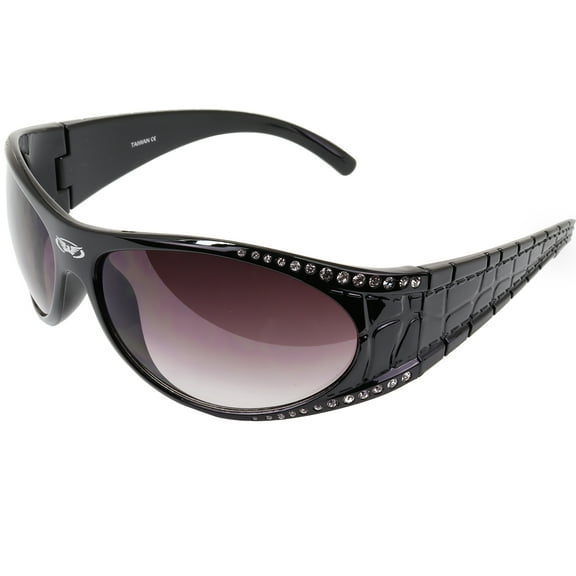 Global Vision Marilyn-1.5 Women's Sunglasses and 50 Swarovski Crystal Rhinestones