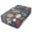 Dark Navy Sport Gear, variant on Premium Soft Fitted Sheet for Blow Up Bed Mattress Sheets with Zipper for Camping Office Bedroom, Flag Highland Cow Print