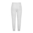thumbnail image 3 of Funicet Mens Full Length Pants Mens Fashion Joggers Sports Pants - Cotton Pants Sweatpants Trousers Mens Long Pants White 3XL, 3 of 4