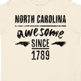 thumbnail image 4 of Inktastic North Carolina Awesome Since 1789 Boys or Girls Toddler T-Shirt, 4 of 5