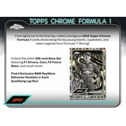 Formula 1 Topps 2024 Chrome F1 Trading Card HOBBY LITE Box (16 Packs per Box)