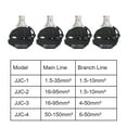 thumbnail image 3 of 5 Pcs Insulation Piercing Connector No Peeling Tin Plated 1KV Voltage Cable Splitter Sealed Structure Cable Branching Insulated Connector, 3 of 7
