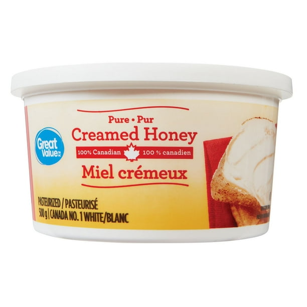 Great Value Pure Creamed Honey Pasteurized Walmart.ca