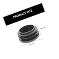 thumbnail image 2 of unbranded 100Ud Protectores De Extremos Para Patas De Muebles Plástico Negro Con Resistente, 2 of 6