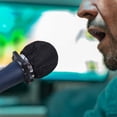 thumbnail image 2 of 500 Pcs Disposable Microphone Covers, Windscreen Mic Covers, Handheld Microphone Protective Cap for Karaoke, 2 of 8