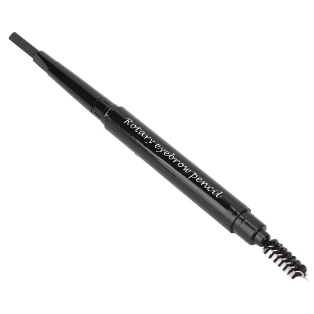 Crayon à Sourcils Imperméable et Résistant à la Transpiration, Pointe en Goutte d'Eau Longue Durée, Doux et Dur, Ligne Parfaite, Cadeau pour Filles, avec Brosse à Friser pour un Style, Double Tête, Yeux