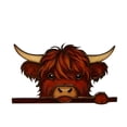 thumbnail image 2 of Cow Window Corner Decoration, 3 Peeping Cow Window Ornaments, Easy-To-Install Christmas Farm Animal Decorations For 14+ Teens & Home Windows, 2 of 6