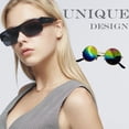 thumbnail image 4 of Gafas de sol Seitruly con llamas coloridas alto rango elegantes resistentes ligeras Tipo 4, 4 of 6