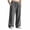 Gray, variant on Men's Sweatpants Loose Striped Straight Leg Sweatpants For Men Elastic Waisted Wide Leg Pants Men's Drawstring waist Pants