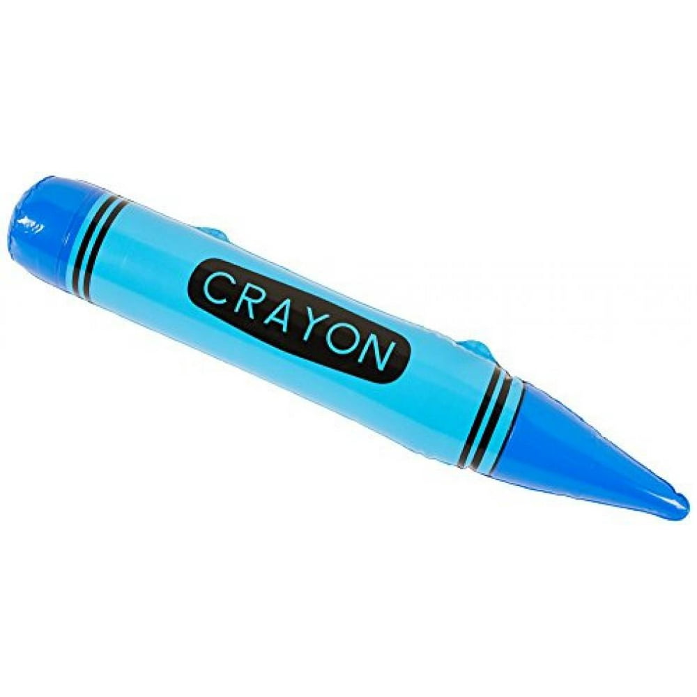 12 Inflatable Crayons 24 " New Photo Props Room Decorations Party